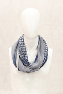 Bone and Tooth Knit Loop Scarf