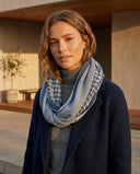 Bone and Tooth Knit Loop Scarf